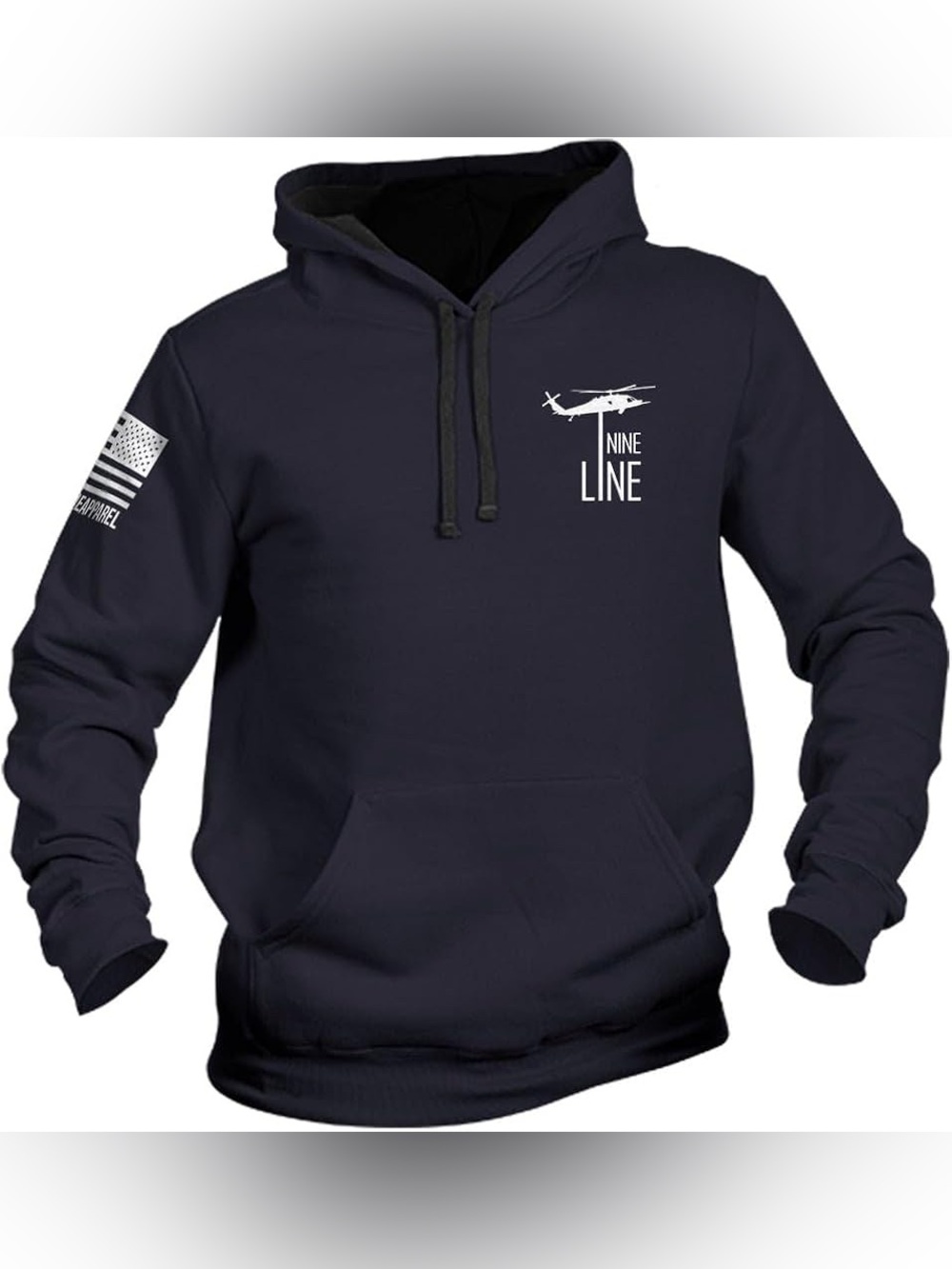 Nine Line Nurse Black Pullover Hoodie